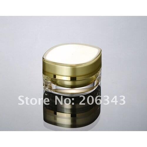 30G gold eye square shape cream bottle,cosmetic container,,cream jar,Cosmetic Jar,Cosmetic Packaging
