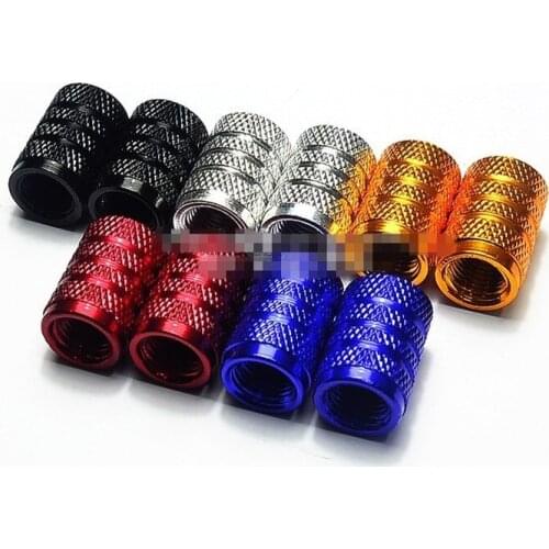 4PCS Bicycle Valve Adapter Car Electric Car Motorcycle Bike Valve Mouth Aluminum Alloy Nozzle Cap Repair Tool Accessories