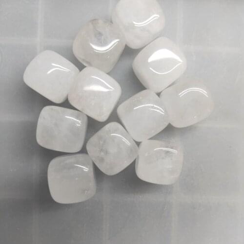 5pcs Natural Rock Crystal Quartz quartz Crystal Stones Gravel Crystal Crafts Tumbled Stone Healing Aquarium garden home decor