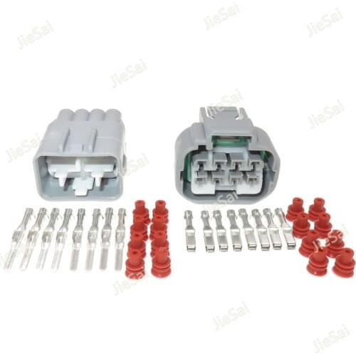 8 Pin 7283-1288-40 Auto Headlight Plug Waterproof Light Wire Connector Female Male For Toyota