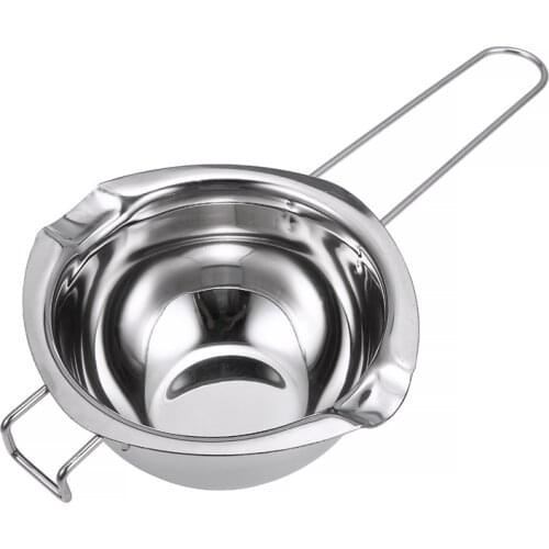 Non-stick Long Handle Wax Melting Pot Stainless Steel Pot DIY Scented Candle Soap Chocolate Butter Handmade Soap Tool