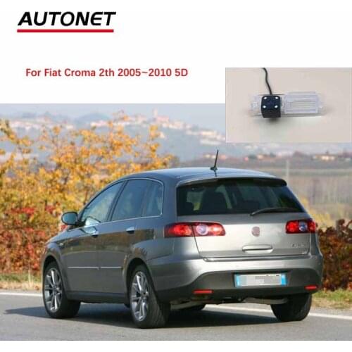 Autonet Rear view camera For Fiat Croma 2th 2005 2006 2007 2008 2009 2010 5D AHD night view rear camera/license plate camera