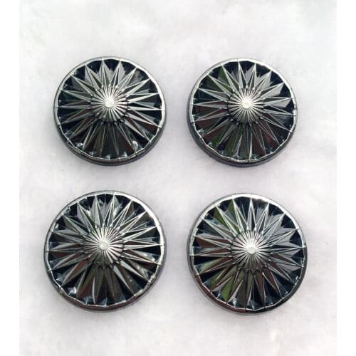 Shiny Round Flatback Rhinestone 29mm AB Resin Crystal Strass DIY Wedding decorate Hand Mad Crafts 8pcs -HE79