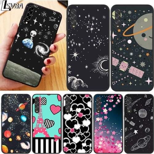 Wonderful Space Stars for Samsung Galaxy A90 5G A80 A70S A70 A60 A50 A50S A40 A30S A20S A20E A20 A2 Core A10 Phone Case