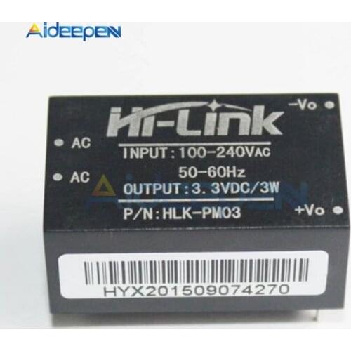 HLK-PM03 AC-DC 220V to 3.3V Step Down Buck Power Supply Module Intelligent Household Switch Converter