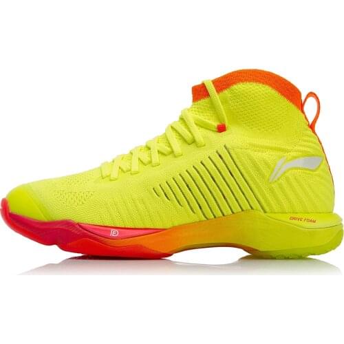 Li-Ning Women DAGGER Badminton Shoes Mono Yarn Cushion DRIVE FOAM Wearable TUFF TIP LiNing Sport Sneakers AYAN018 SJAS18