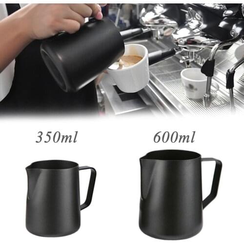 Milk Frothing Pitcher Pull Flower Pot 304 Stainless Steel Coffee Maker Cappuccino Milk Coffee Cup Mug Latte Art Accessory