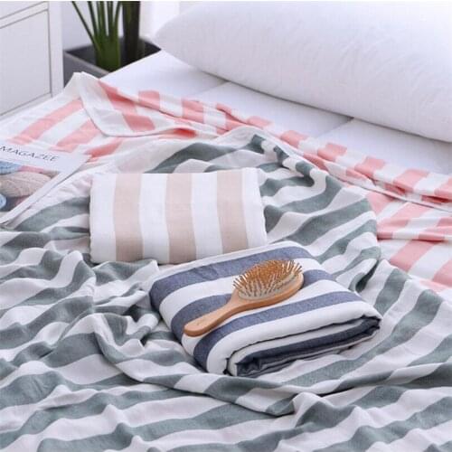 Summer 200*230cm bamboo blanket bedspreads sofa blanket bamboo fiber throw blanket adult room nap sleeping knitted blanket