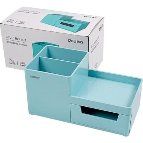 Desktop stationery storage box student learning desktop fashion creative multifunctional storage office supplies 8907
