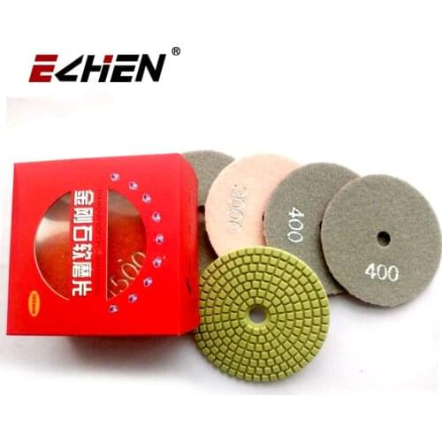 Cheap Price Granite Buffer Diamond Polishing Pad For Countertops 4 Inch 100mm Wet polishing Marble Stone