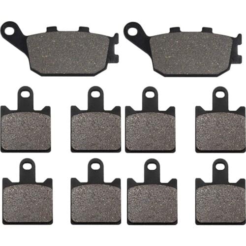 Motorcycle Front and Rear Brake Pads For Kawasaki Z 1000 ZR 1000 B7F B8F 2007-2008 Z 1000 ABS ZR 1000 C7F C8F C9F 2007-2009
