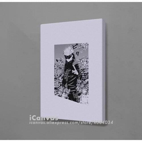 Satoru Gojo Jujutsu Kaisen Anime Canvas Home Decor Painting Wall Art Decoration Prints Dorm Living Room Bedroom Poster