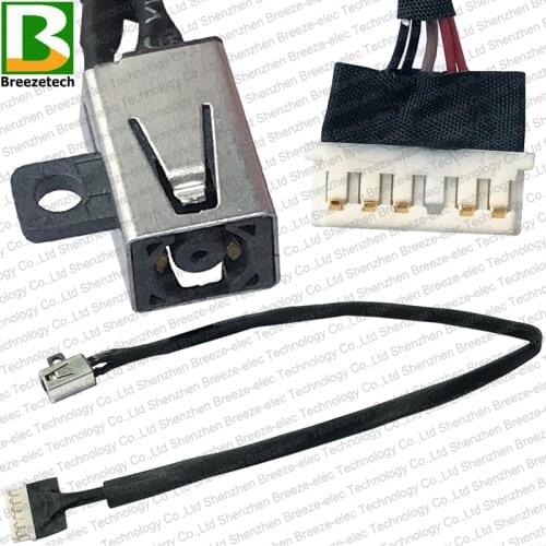 Genuine NEW DC POWER JACK socket Cable connector for Dell INSPIRON 14 7460 14-7472 15 7560 15-7572 7442 2XJ83 02XJ83 DC30100YJ00