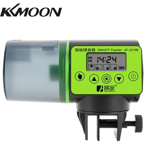 Portable Intelligent Automatic Fish Feeder 200ml Large Capacity Aquarium Fish Bowl Electrical Timer Feeder Food Feeding Tool