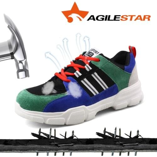Working Safety Boots Work Time Safety Outdoors Steel Toe Light Weight Breathable Anti Piercing Shoes Gift For Boyfriend