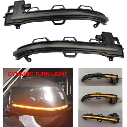 2pcs LED Dynamic Turn Signal Light For BMW X3 G01 2018 2019 2020 Flowing Water Blinker Flashing Light