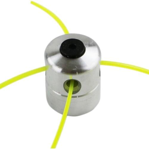 4-in-1 HF-61 Aluminum Line Bump Cutting Trimmer Head Nylon Grass Trimmer Constructed Garden Lawn Mower Accessories 5.5cmx5cm