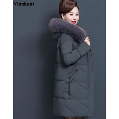 Viankani Women's Down Jackets With Fur