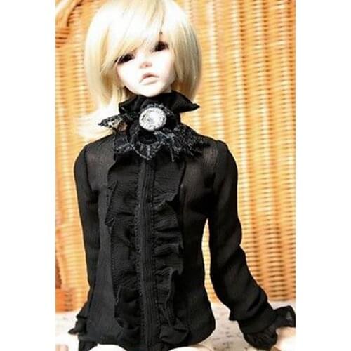 [wamami] 80# Black Lace Blouse/Clothes/Shirt SD17 MSD AOD DOD BJD Dollfie