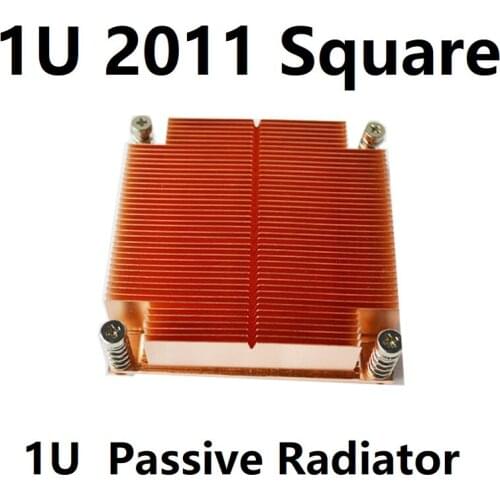 1U Radiator square fashion 2011/1366 pin Applicable to the full range 55XX and E5-24XX series