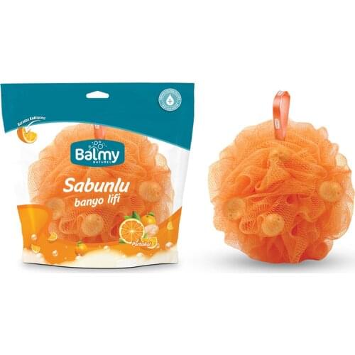 3 Pcs Shower Gel Body Soap Washcloth Pouch Turkish Bath and Hammam Jasmine Flower - Banana Milk - Strawberry - Orange Flavored