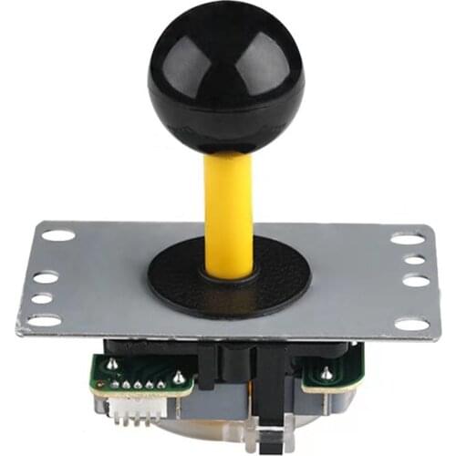 Arcade Classic Joystick 8 way 5pin DIY Game Joystick Red Ball Fighting Stick Replacement Parts For Game Arcade jamma game box