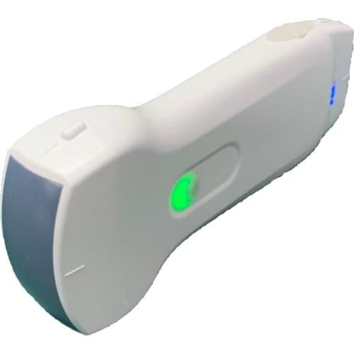 Wireless Ultrasound Probe for Android IOS Apple Google Play Windows Systems 3-in-1 Double Heads 128 Elements Color Doppler Probe