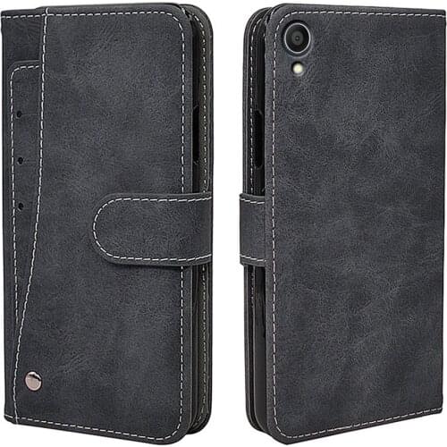 Flip Vintage Leather Case For ASUS Zenfone Lite L1 G553KL Live L1 ZA551KL ZA550KL Case Luxury Wallet Cover TPU Fundas Phone Bag