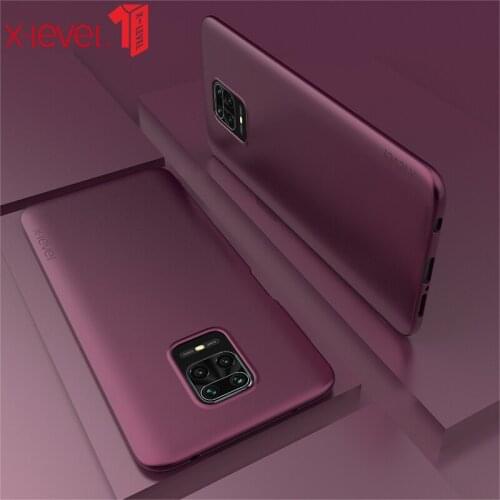 X-level Ultra Thin Soft Tpu Silicone Matte Back Cover For Xiaomi Redmi Note 9 9s 9c 10x Pro Max 5g Case Wine Red for k30 pro