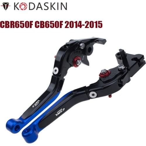 KODASKIN Folding Extendable Brake Clutch Levers for Honda CBR650F CB650F 2014-2015