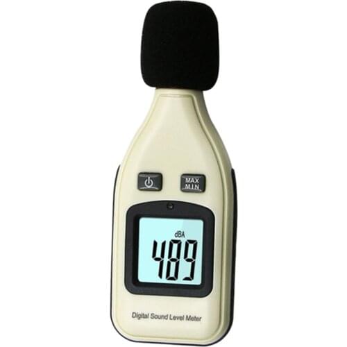 Handheld Digital Sound Noise Meter 30-130dB W/Backlight Data Storage