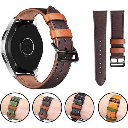 Genuine Leather Smart Band For Huawei Watch GT 2 Pro watch Strap For Honor GS Pro / ES Huawei GT2 Pro 20/22mm Bracelet Watchband
