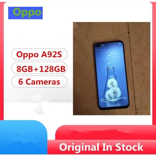 Stock Oppo A92S 5G Smart Phone Mediatek 800 Android 10.0 6.57" 120hz 8GB RAM 256GB ROM 48.0MP+16.0MP+8.0MP+8.0MP+2.0MP+2.0MP