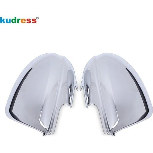 For Mazda 3 2009 2010 2011 2012 ABS Chromium Outer Side Door Rearview Mirror Decoration Cover Trims Styling Accessories 2pcs