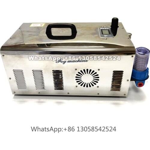 15.4L/min High Pressure No Drip Fine Mist Disinfection Machine, High Pressure Cooling Fog Misting System