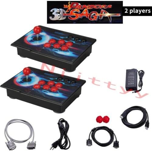 2020 new Pandora saga 3D 4188 In 1 Arcade console Online Connection WIFI download games Support 3P 4P Gamepad