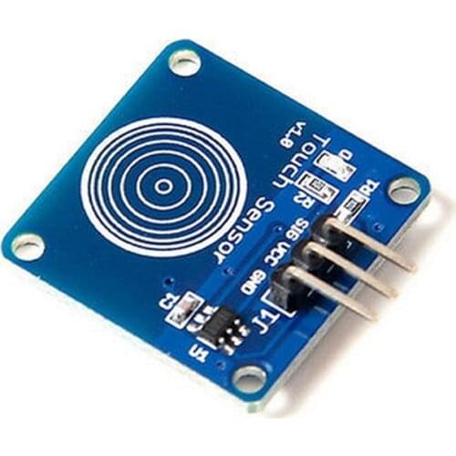 5pcs/lot TTP223B Jog Type Digital Touch Sensor Capacitive Touch Switch For Arduino