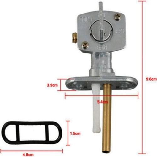 Motorcycle Gas Fuel Petcock Tap Valve Switch Pump for Yamaha Blaster 200 YFS200 1988-2006 Metal Plastic