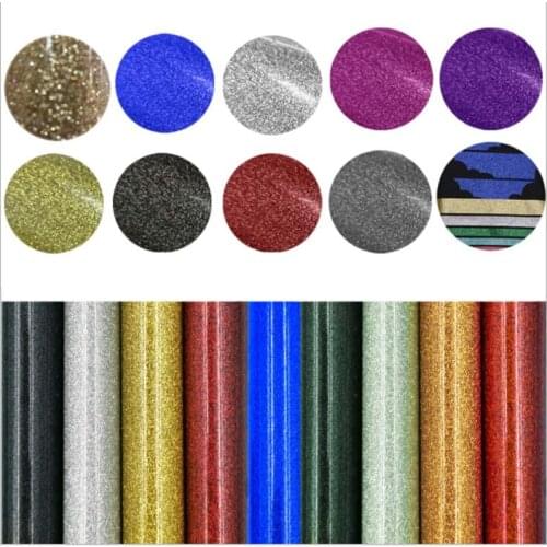 30cmx50cm beautiful color flash heat transfer vinyl film hot press cutting plotter iron on HTV film T-shirt clothing DIY