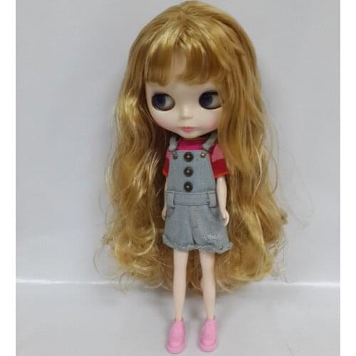 Blonde hair doll for Blyth Girl -BBGS17