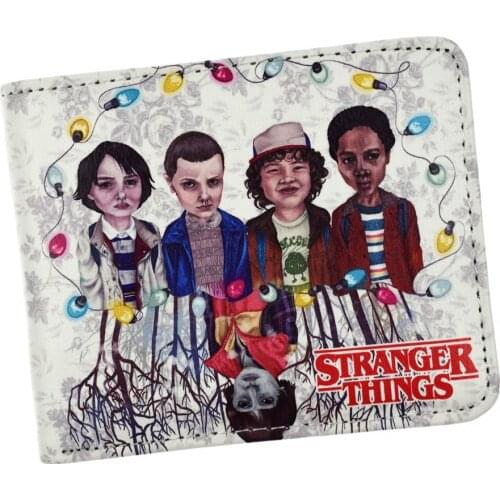 New Arrival Anime Stranger Things Wallet Coin Purse Cartoon Wallets