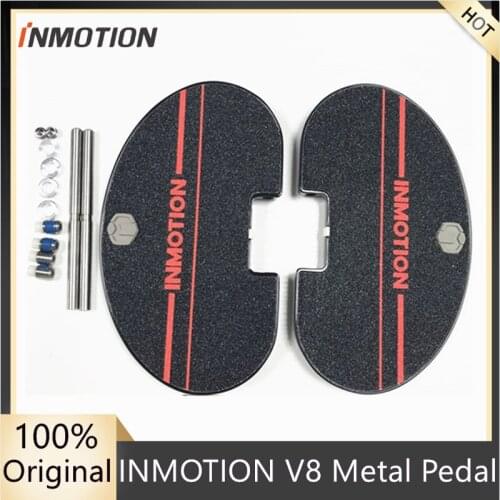 Original Metal Pedal Pads For INMOTION V8 Unicycle Self Balance Electric Scooter Skateboard Hoverboard Metal Pedal Accessories