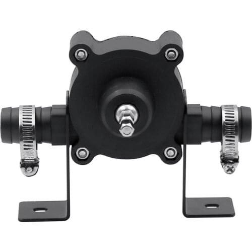 Portable Electric Drill Pump Sinks Aquariums Pool Self Priming Transfer Pumps Oil Fluid Water Pump Hose Clamps Connectors Set