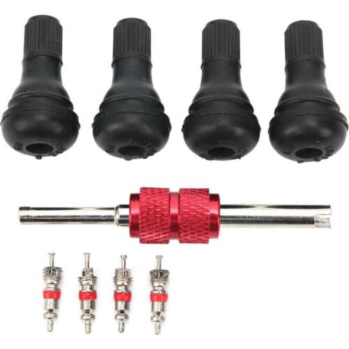 Araba kar zinciri araba aksesuar Automotive Valve Nozzle Repair Kit Removal Disassembly Tool Anodizing Wear Resistant tire