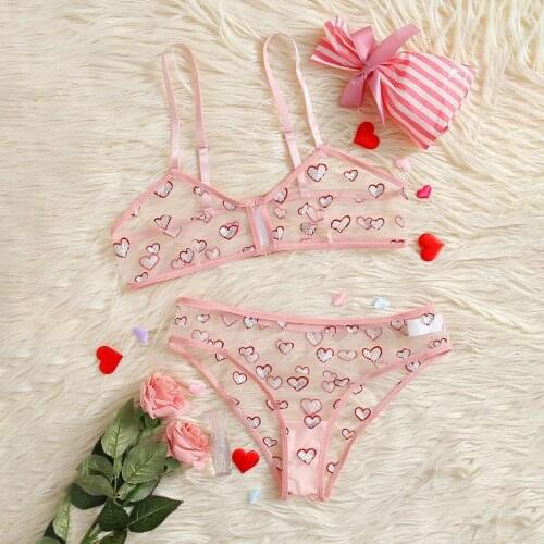 Sexy Embroidery Floral Lace Bras Panties Set Erotic Lingerie Set Womens Underwear Set Sexy Temptation Erotic Lingerie G-String