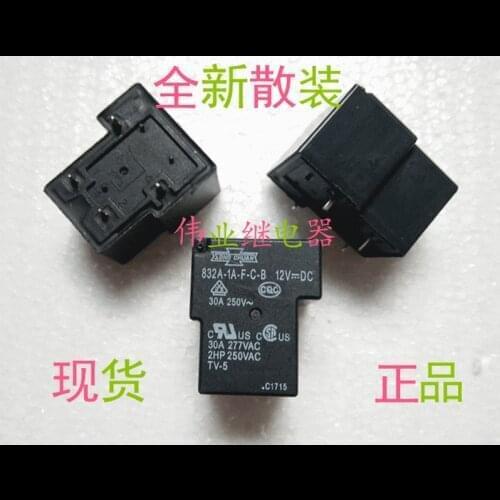 Spot 832a-1a-f-c-b 12VDC new bulk relay 4-pin general 832A-1A-F-S