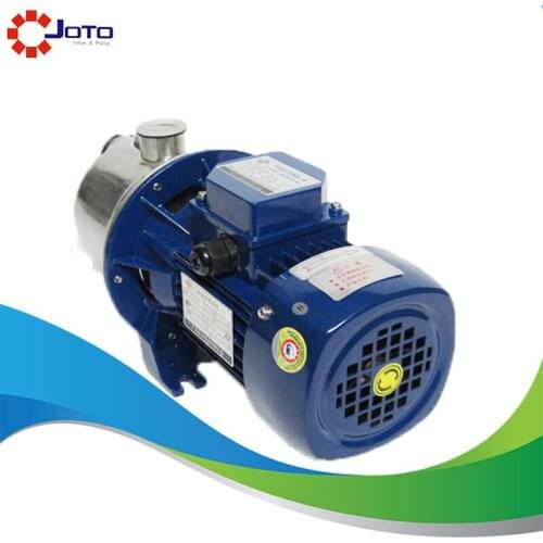 SZ075BD Good Jet Stainless Steel Self-priming Centrifugal Pump Clean Water Sanitary Pump Irrigation Water Supply Booster Pump