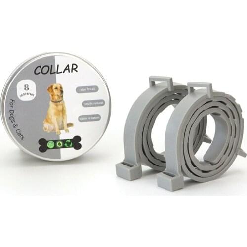 Removes Flea And Tick Collar For Dogs Cats Prevention Up To 8 Month Anti-mosquito & Insect Repellent Adjustable Flea Tick