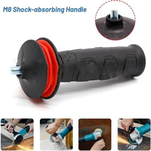 Hole Inner Diameter 6.7mm 8mm Thread Auxiliary Side Non-slip Shock-absorbing Handle For Angle Grinder M8 High Quality Tool Part
