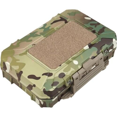 Military Tactical Hunting Airsoft Critical Gear Case Tool Hunting Storage Pre-cut Foam MOLLE Interior Exterior Hook & Loop